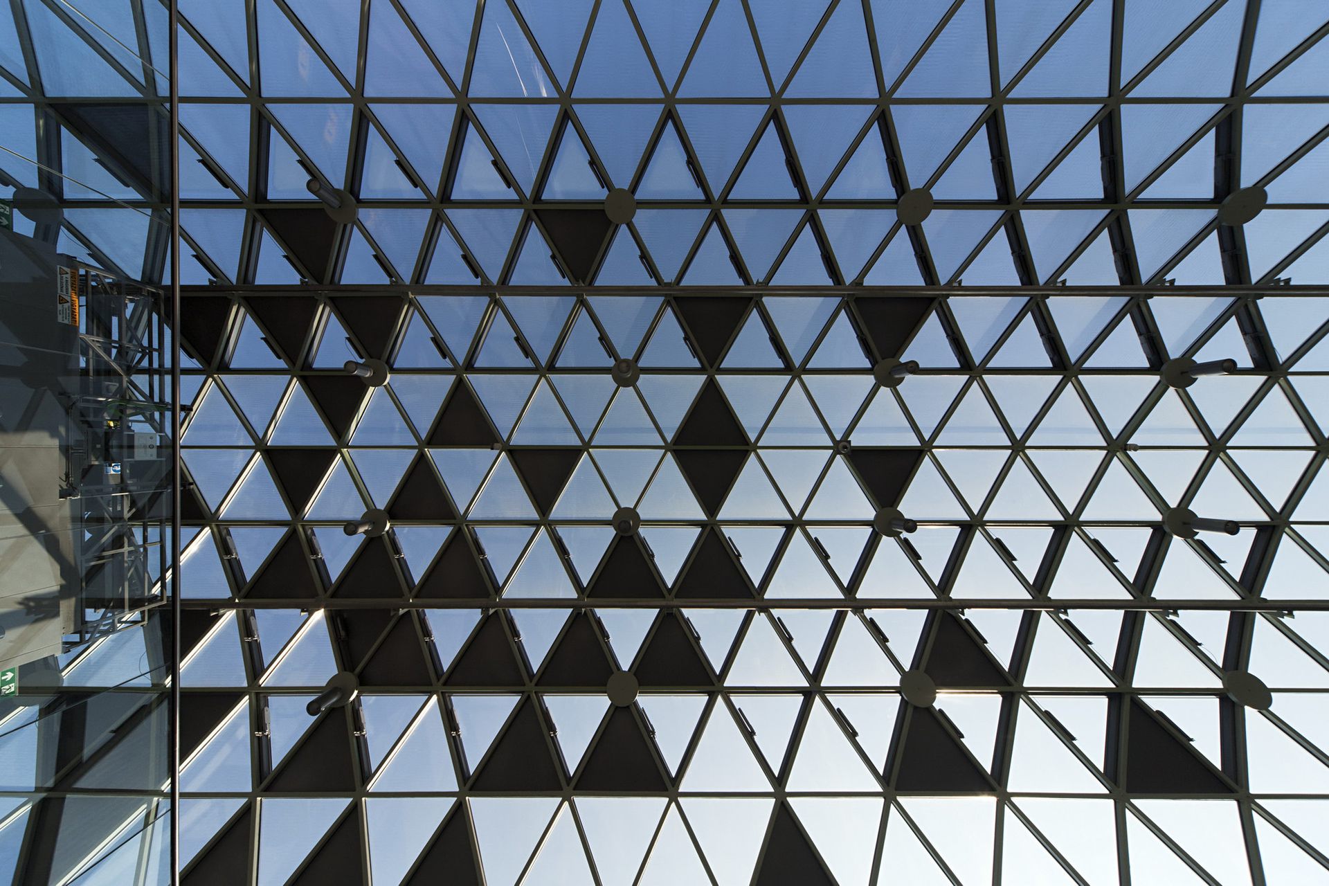 Mosaic ceiling of Bikas Park Station