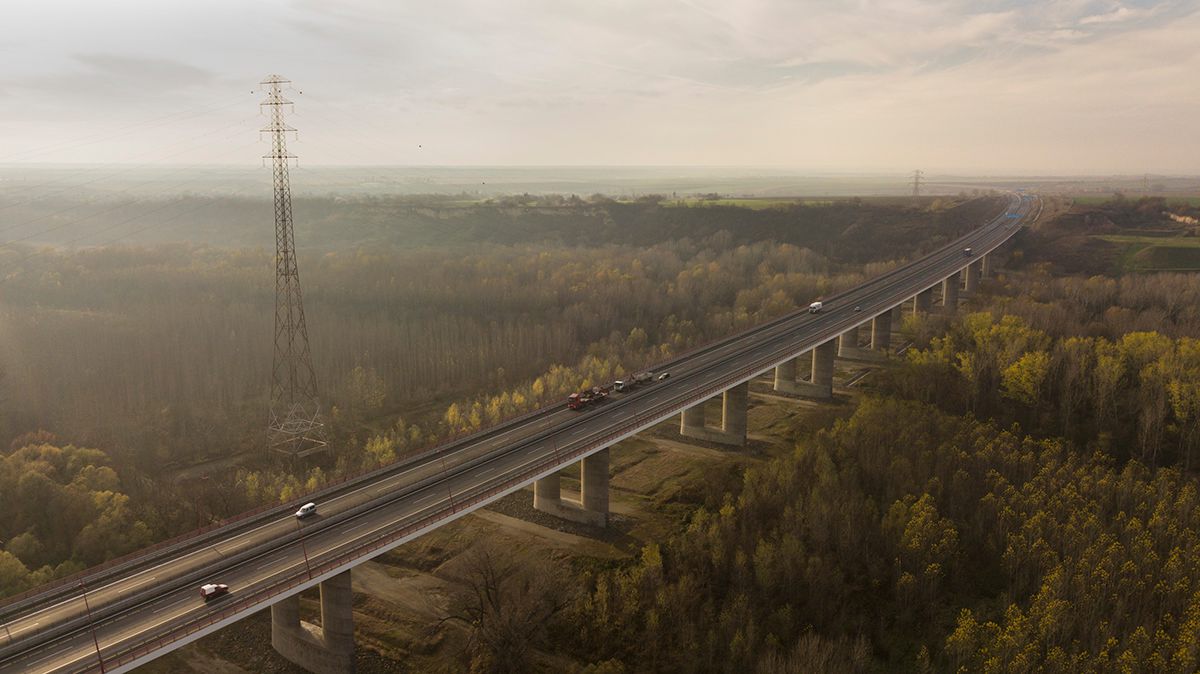 Beautiful country roads across Hungary