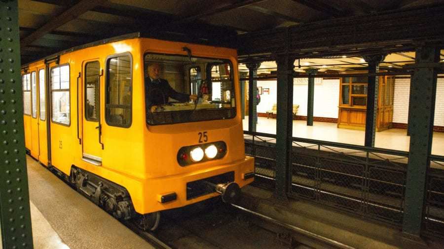 The updated Millennium Underground, Hungary.