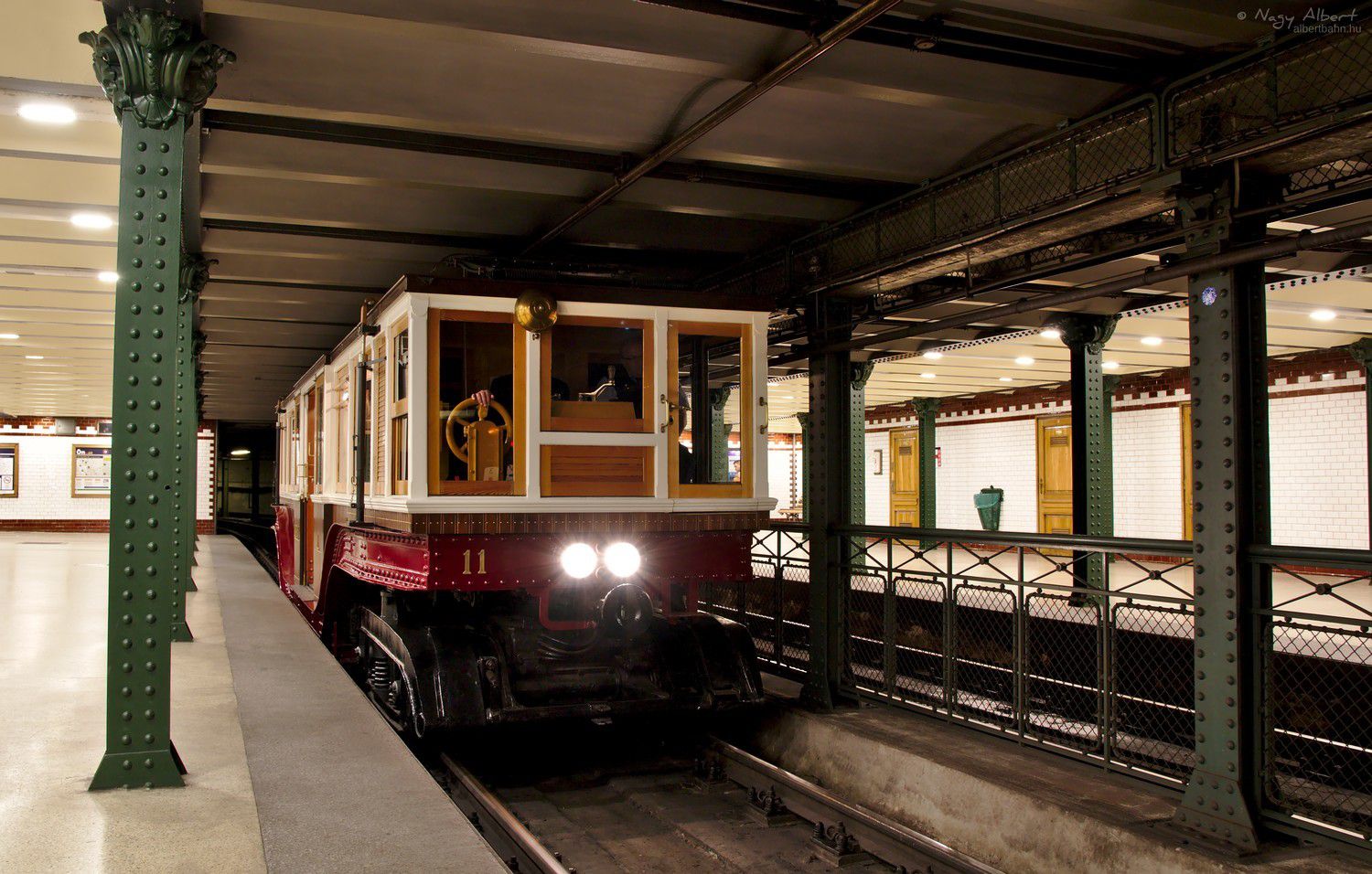 The former Millennium Underground, Hungary. Photo credit - Albertbahn