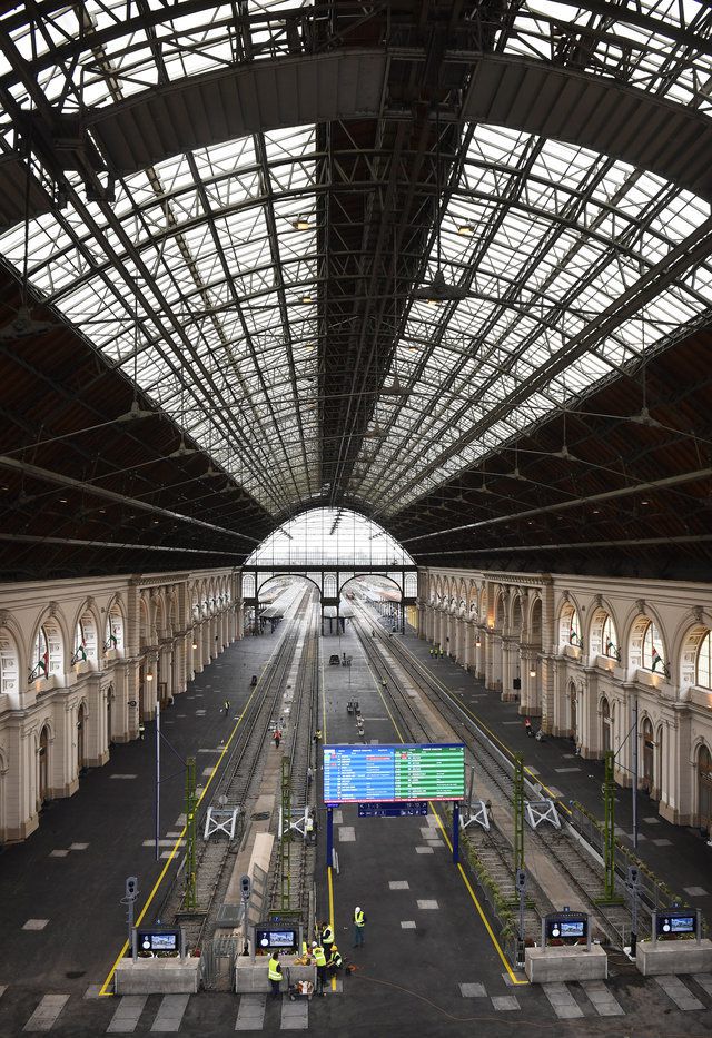 Keleti Railway Station ceiling